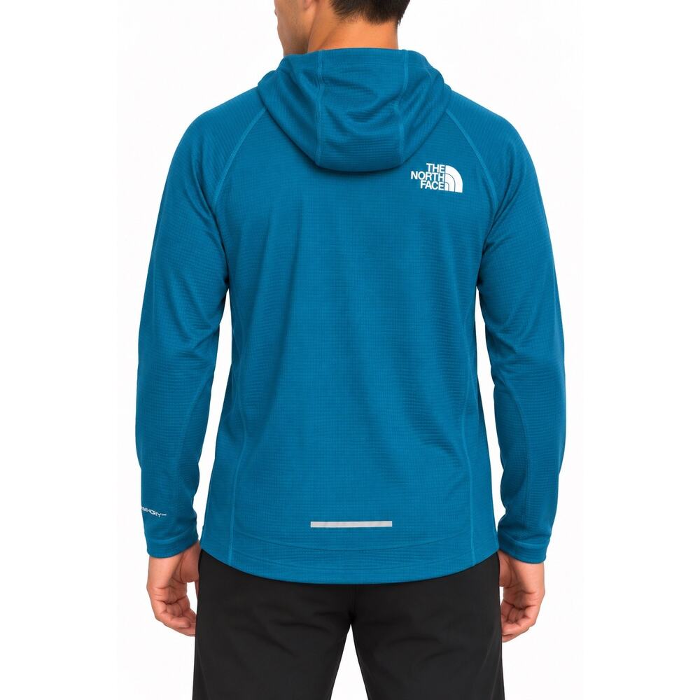 The North Face Sunriser Hoodie Menβs Medium Dusk Blue NF0A8BN8 NWT - Picture 5 of 5